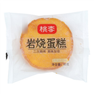 桃李香浓芝士味岩烧蛋糕