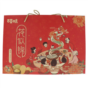 百草味花似锦坚果?零食礼盒