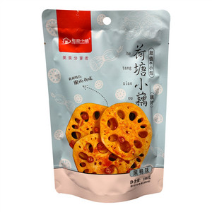 石磨小镇黑鸭味荷塘小藕