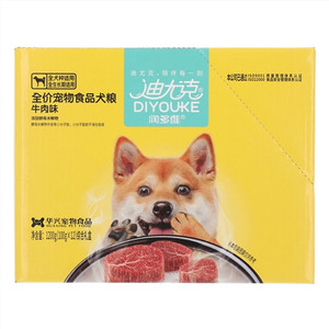 迪尤克润多维牛肉味全价宠物食品犬粮