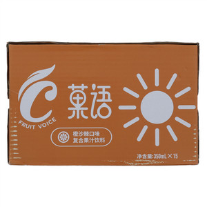 菓语橙沙棘口味复合果汁饮料