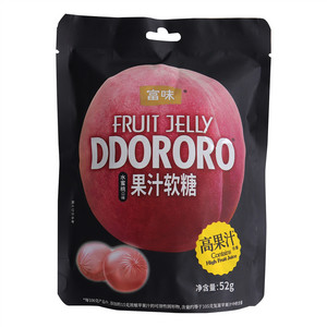 富味水蜜桃口味果汁软糖