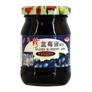 硕亚八珍蓝莓酱罐头