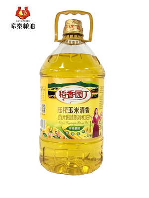 5升稻香园丁玉米清香食用调和油