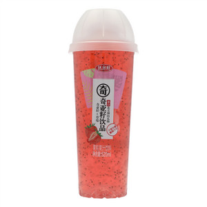 沃尔旺奇亚籽+草莓果粒果汁饮料