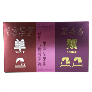 Conlon carat益生元蓝莓果味型果冻