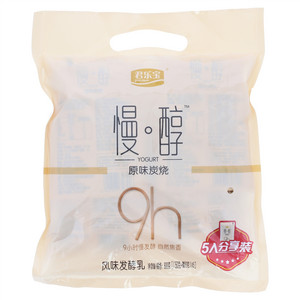 君乐宝慢醇原味炭烧风味发酵乳