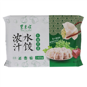 东来顺牛肉芹菜水饺435g