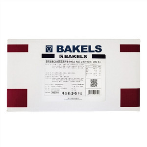 BAKELS碧琪玫瑰红丝绒蛋糕预拌粉