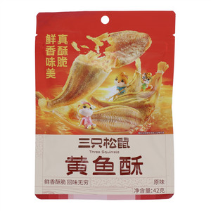 三只松鼠原味黄鱼酥
