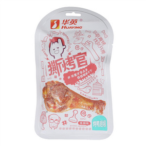 华英撕烤官香辣味烤鸭翅根 