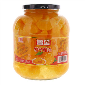 鲁星水果罐头（桔子罐头）
