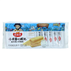 香美客普通型牛奶威化饼干