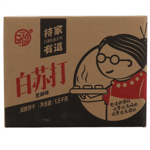 日盈白苏打饼干（芝麻味）