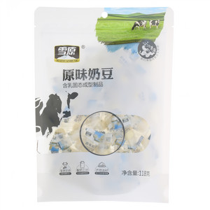 雪原原味奶豆