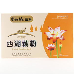 三禾中老年西湖藕粉（盒）180g