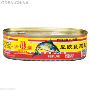 味嘉豆豉鱼罐头