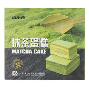 百乐芬抹茶蛋糕