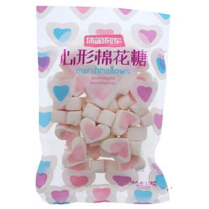 休闲列车心形棉花糖