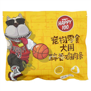WANPY HAPPY100宠物零食犬用醇香鸡肉条