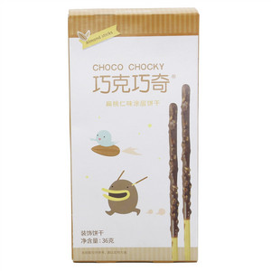 巧克巧奇扁桃仁味涂层饼干