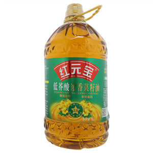 红元宝低芥酸浓香菜籽油