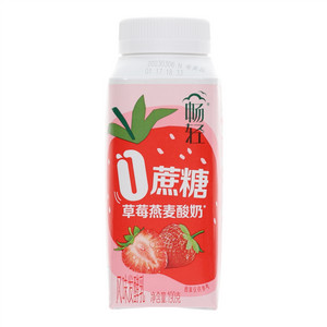 伊利畅轻草莓燕麦风味发酵乳