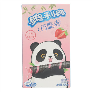 奥利奥红颜草莓口味巧脆卷