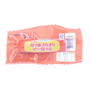 得益绿色香辣热狗肉灌肠