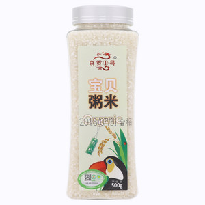 京贡1号有机粥米500g瓶