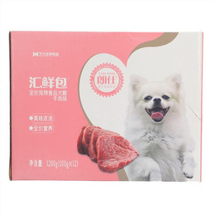 朗仕汇鲜包牛肉味全价宠物食品犬粮
