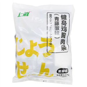 上鲜健身鸡胸肉条（青藤椒味）