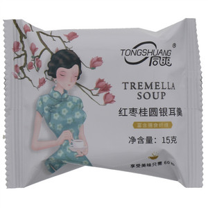 TONGSHUANG同爽红枣桂圆冻干银耳羹
