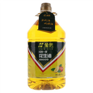 金胜压榨一级花生油