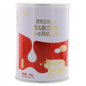鸣翠安旭贝儿婴儿配方奶粉（0-6月龄，1段）