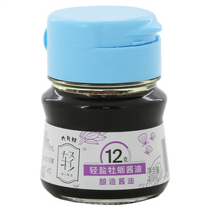 40ML欣和六月鲜·轻12克轻盐特级牡蛎酱油