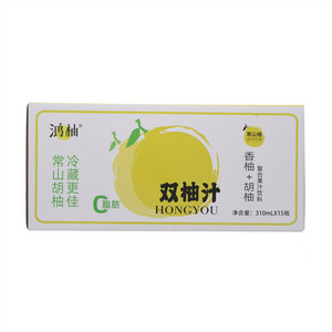 鸿柚双柚汁复合果汁饮料
