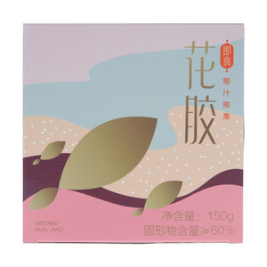 椰汁椰果花胶