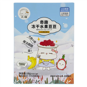 丸樱火龙果香蕉味奇趣冻干水果豆豆