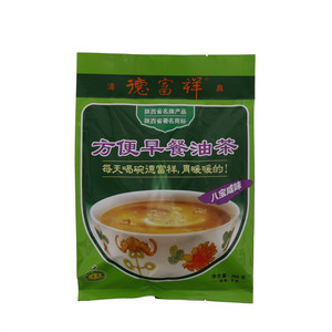 德富祥方便早餐油茶八宝咸味360克（9袋）