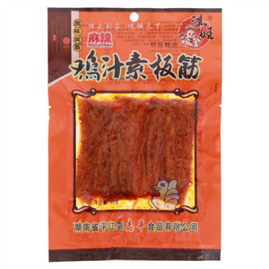 鸿旺鸡汁素板筋（挤压糕点）