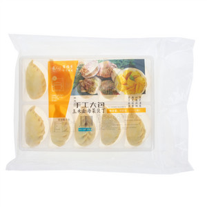芮福季蟹黄汤包手工大包玉米面海菜贝丁