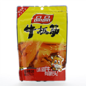 品品牛板筋麻辣味108g