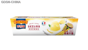 MILKANA百吉福缤纷百香果味法式芝士奶冻