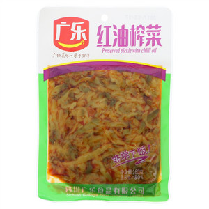 135克红油榨菜