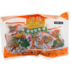 渔越玖洲烧烤鱿鱼嘴250g