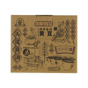 清一色心意头道酱油6瓶礼盒装