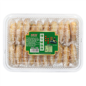 趣可香绿豆味酥饼