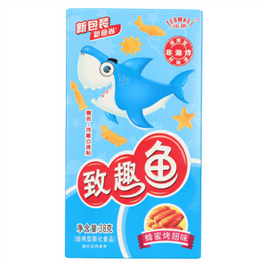 TEAMKEI添祺蜂蜜烤翅味致趣鱼焙烤型膨化食品