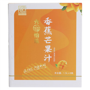 六福怡乐香蕉芒果汁